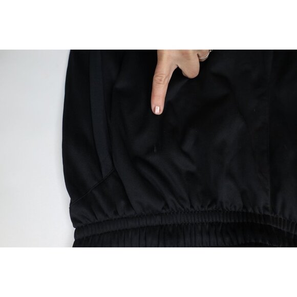 Adidas NBA Authentics Mens 2XL Striped Basketball Wide Leg Sweatpants Pants - Picture 10 of 15